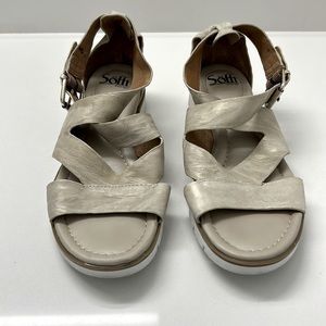 Sofft Mirabella Leather Size 7.5 Sandals